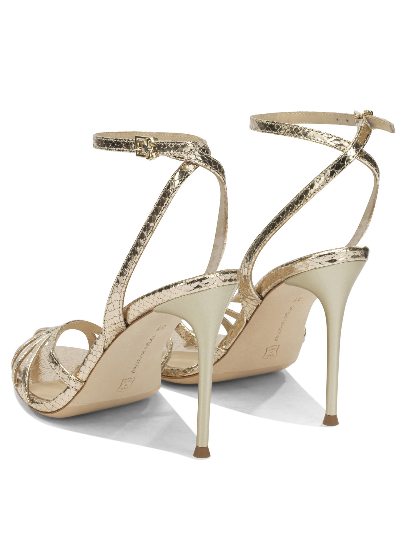 [Sergio Levantesi] Sandals SS26 RAYKAV6ASPIS PLATINO ROSATO