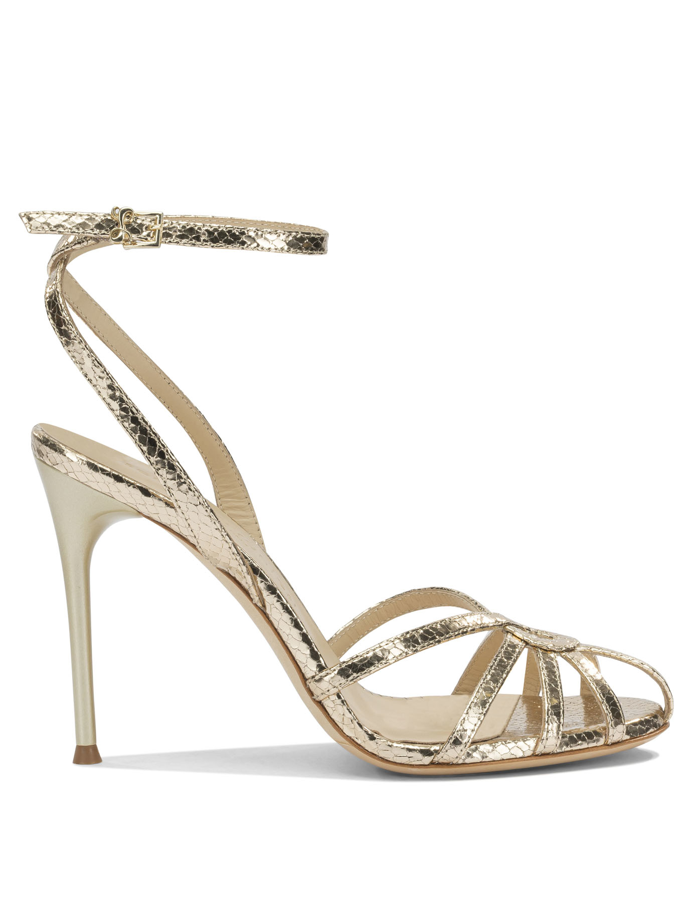 [Sergio Levantesi] Sandals SS26 RAYKAV6ASPIS PLATINO ROSATO