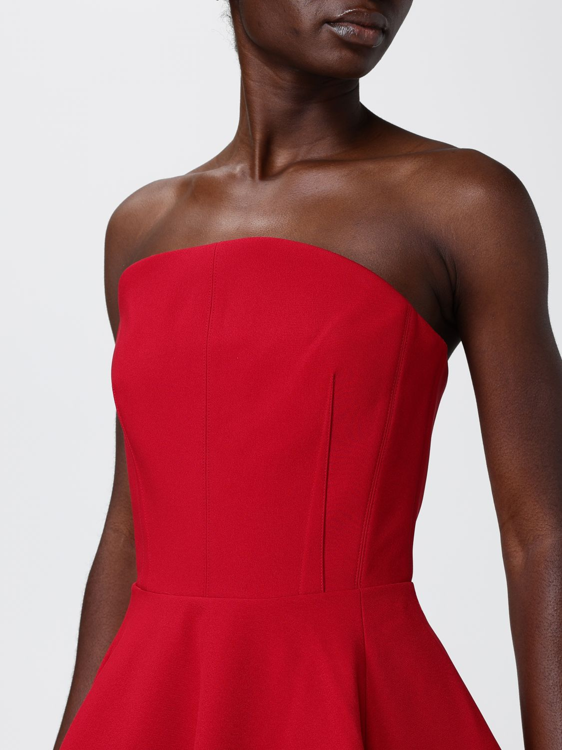 [Solace London] Sleeveless dress SS26 OS46042 RED #113