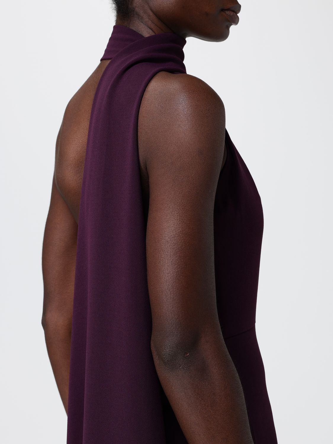 [Solace London] Sleeveless dress SS26 OS38011 PLUM
