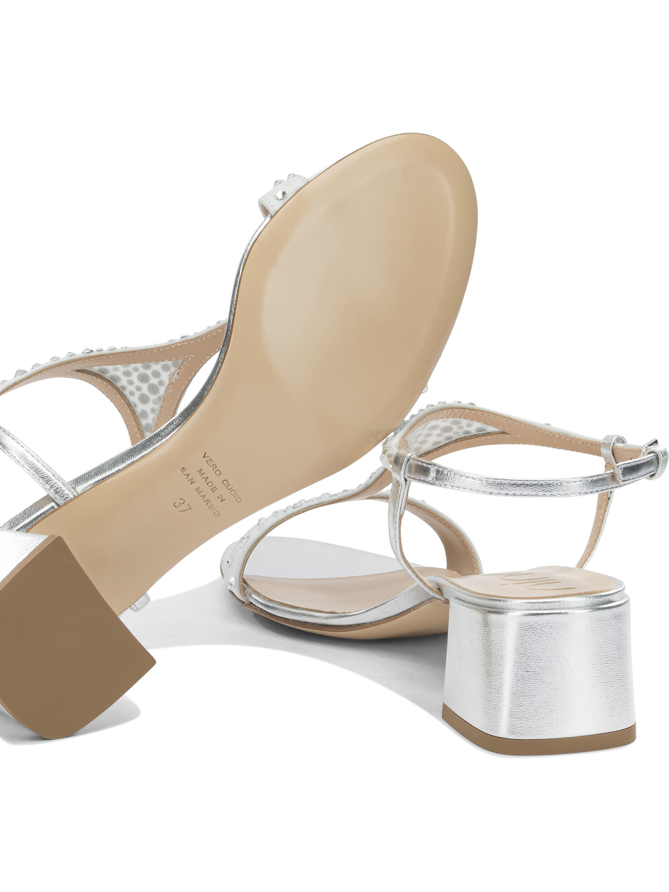 [Ninalilou] Sandals SS26 361082NAPPA LAM.ARG.