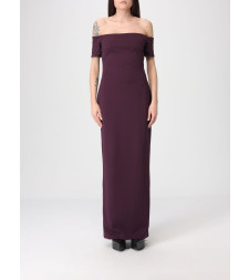[Solace London] Sleeveless dress SS26 OS46026 PLUM