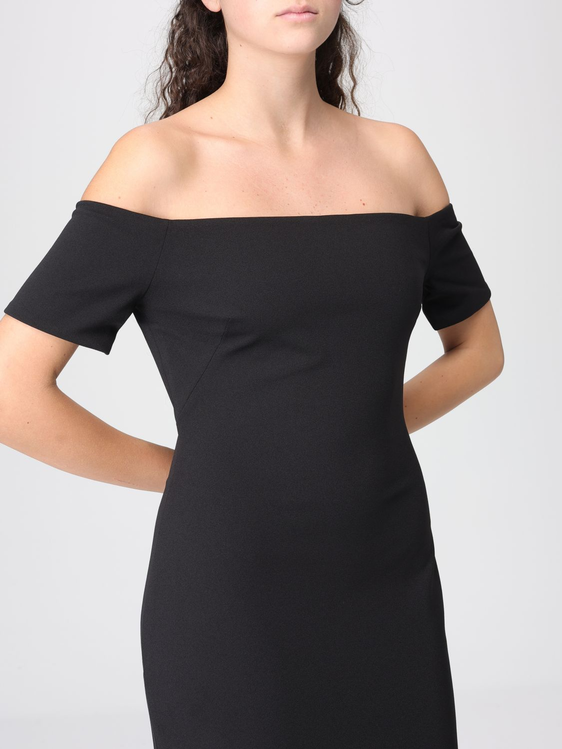 [Solace London] Sleeveless dress SS26 OS46026 BLACK
