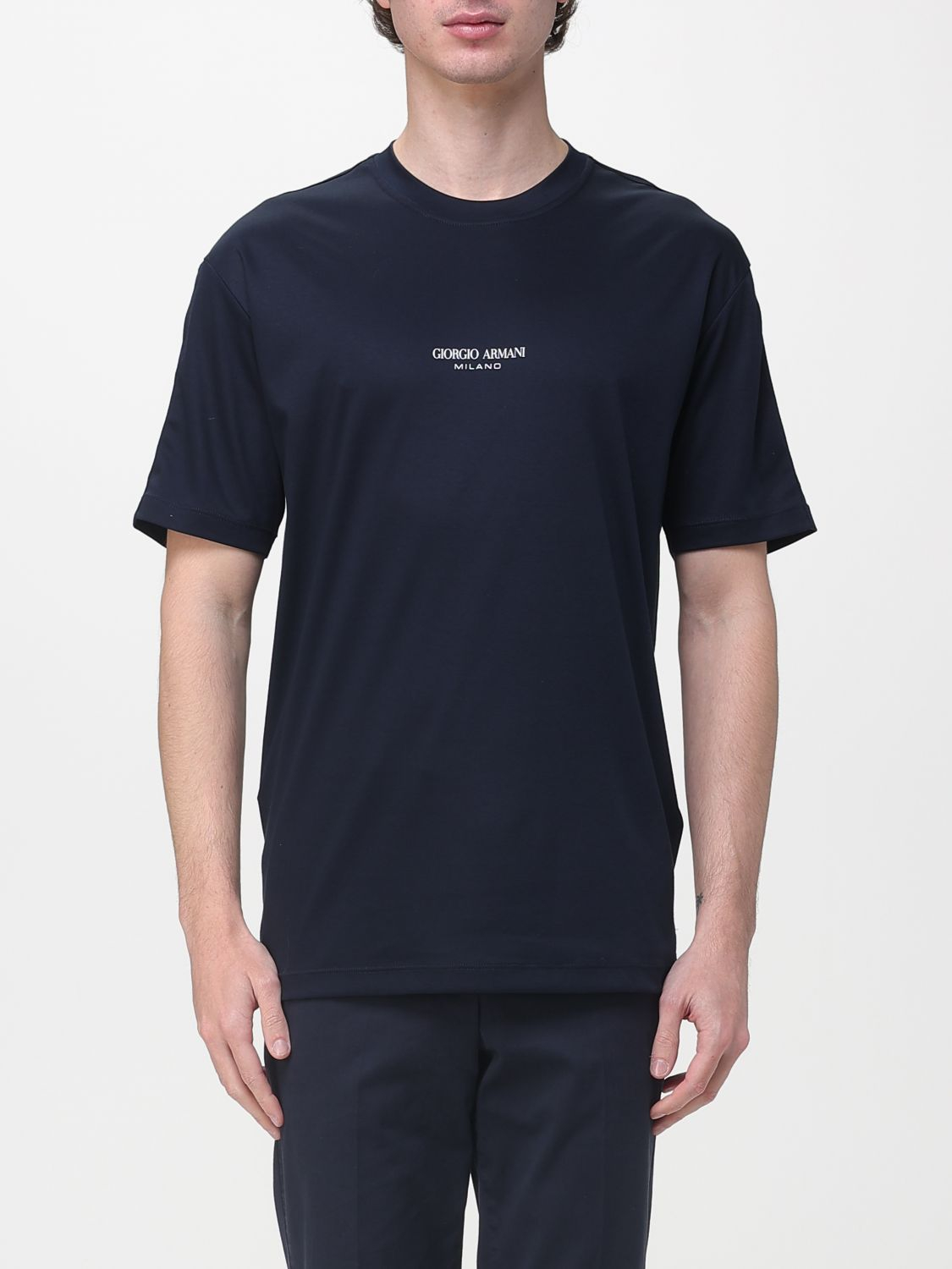 [Giorgio Armani] T-shirts Short Sleeve SS26 GM001085TE10629 UB100