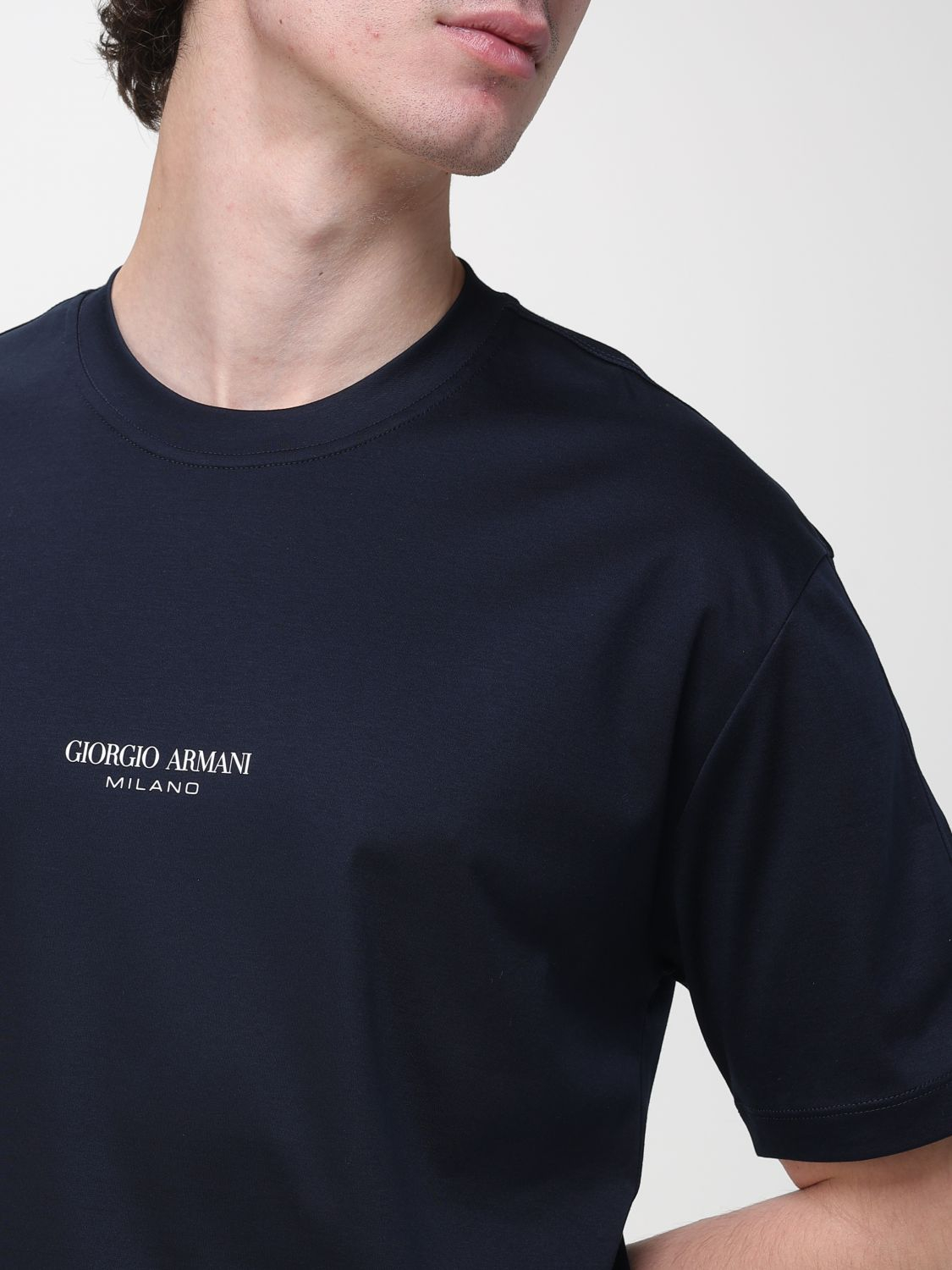 [Giorgio Armani] T-shirts Short Sleeve SS26 GM001085TE10629 UB100