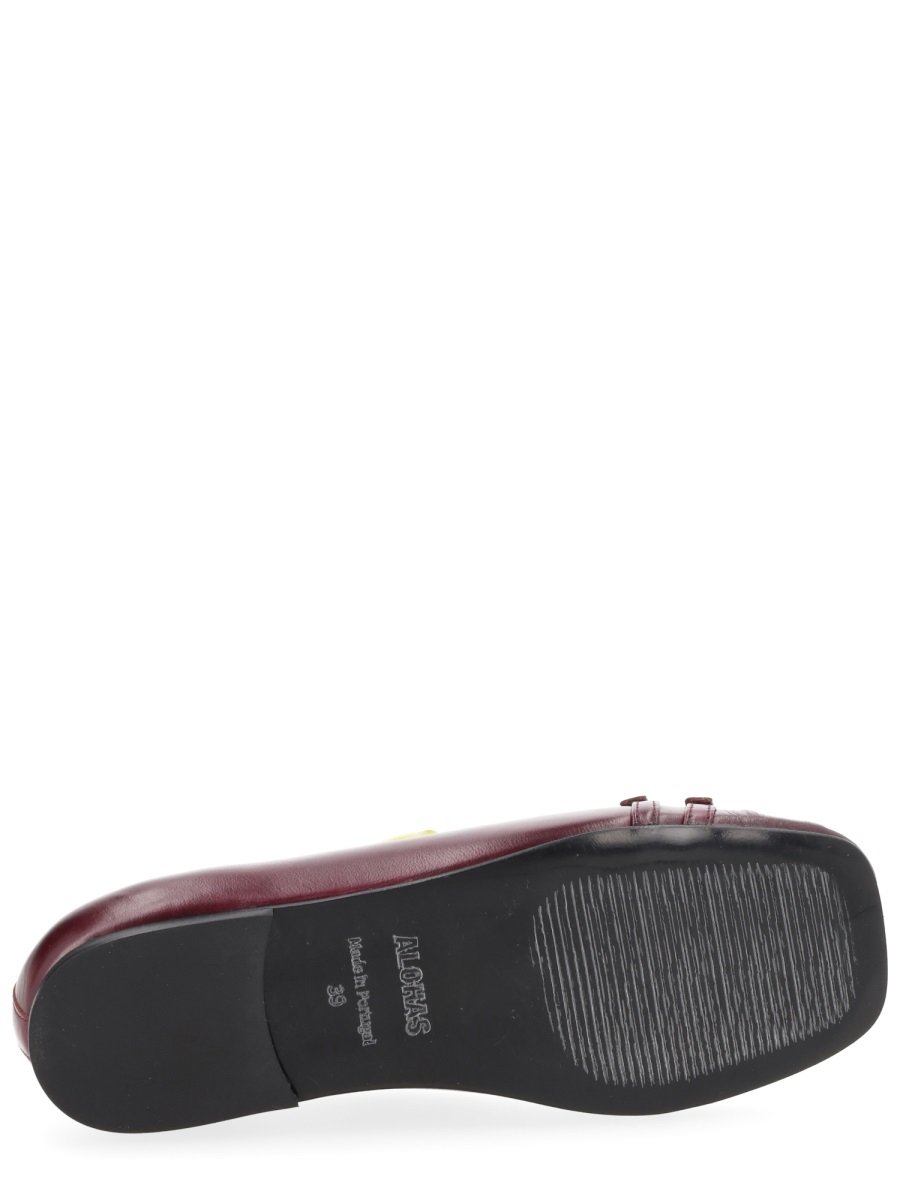 [ALOHAS] Flat shoes SS26 S101178-02_RIFTBURGUNDY