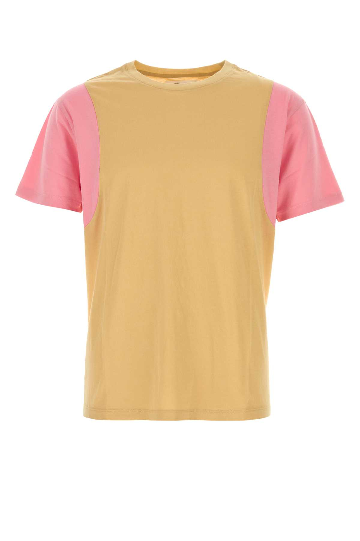 [GIMAGUAS] T-shirts Short Sleeve SS26 STEEVETSHIRT BEIGEPINK