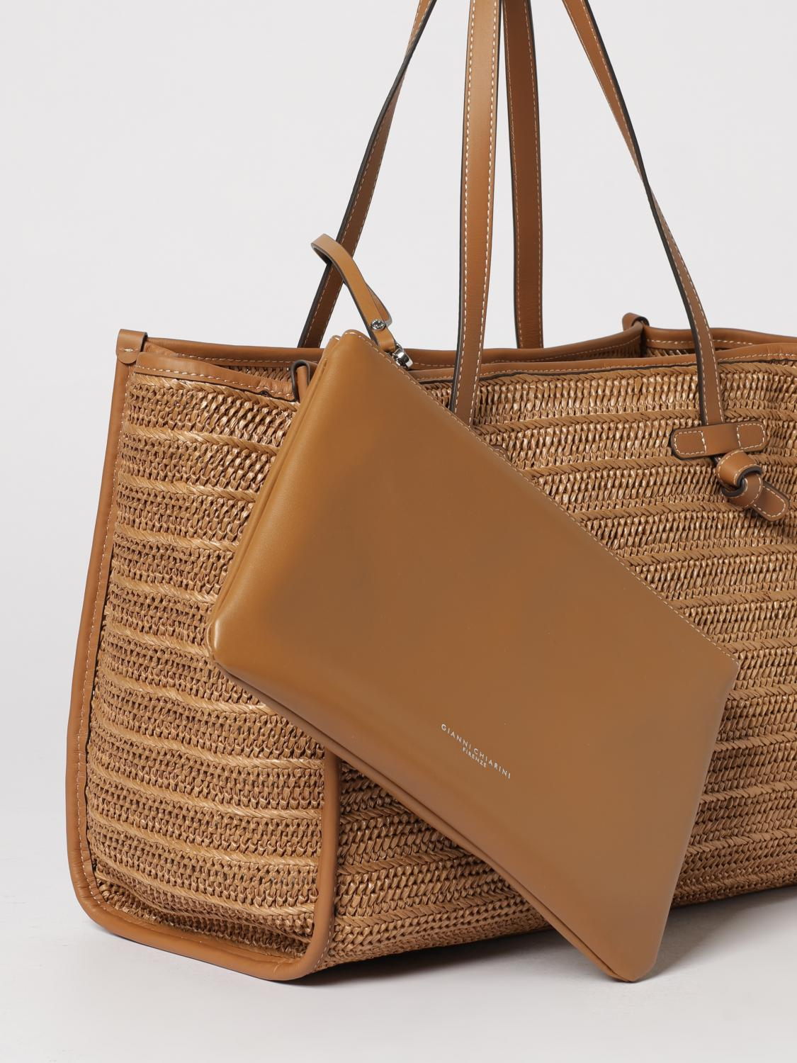[GIANNI CHIARINI] Shoulder bag SS26 BS6850COMMRVMRK CARAMELLO