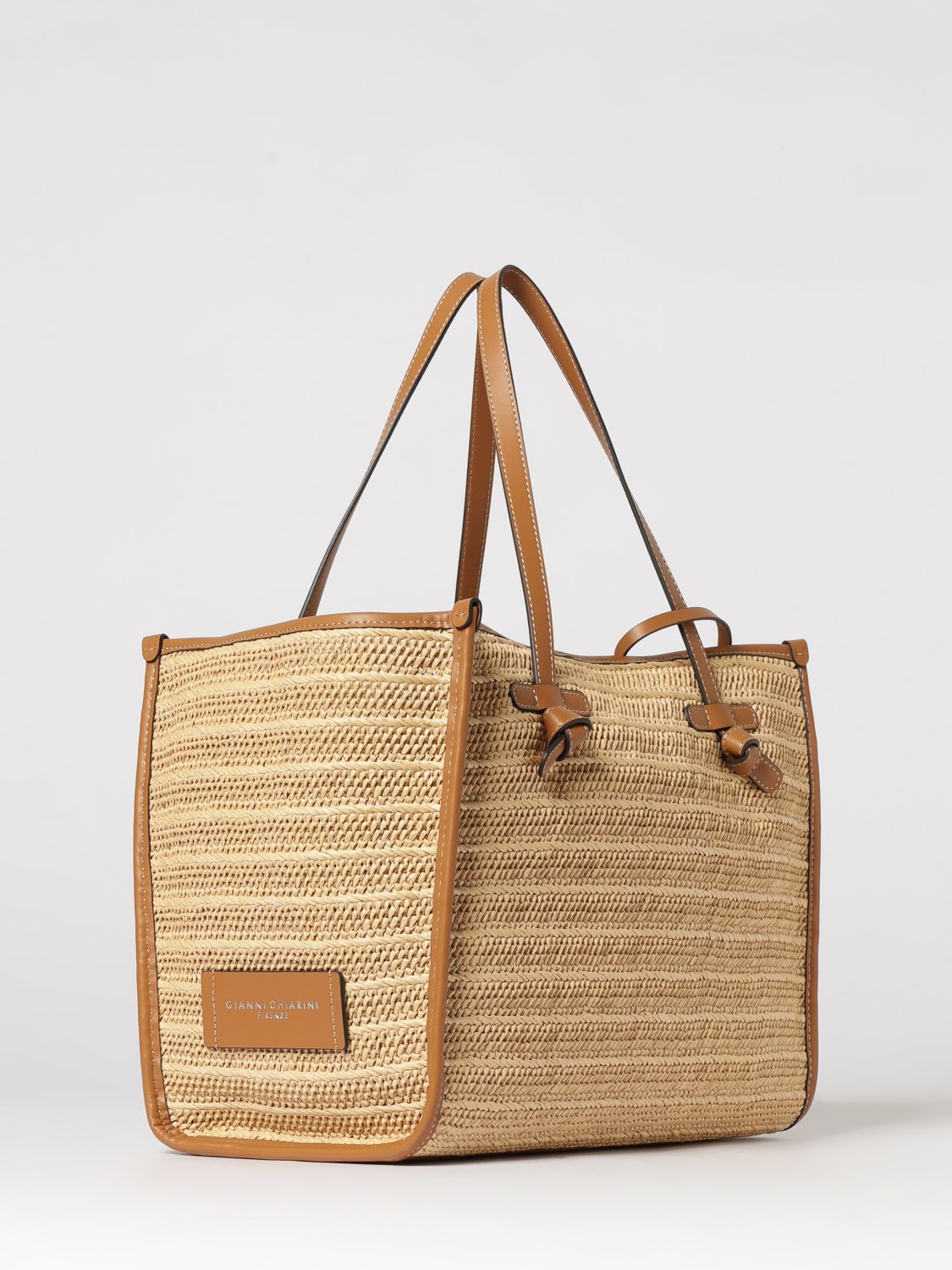 [GIANNI CHIARINI] Shoulder bag SS26 BS6850COMMRVMRK NATURALE