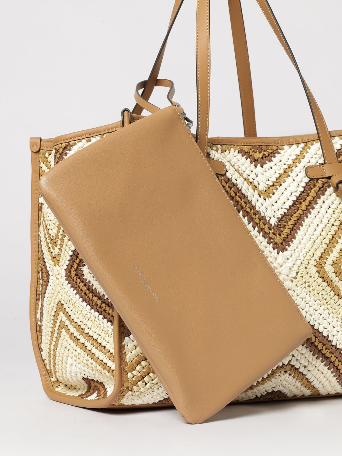 [GIANNI CHIARINI] Shoulder bag SS26 BS6850COMMESIR VAR.CUOIO