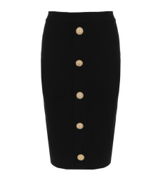 [Balmain] Midi skirt SS26 GF1LC018KJ43_0PA