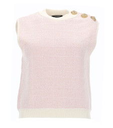 [Balmain] Tank top SS26 GF1AG850KJ48_OIB