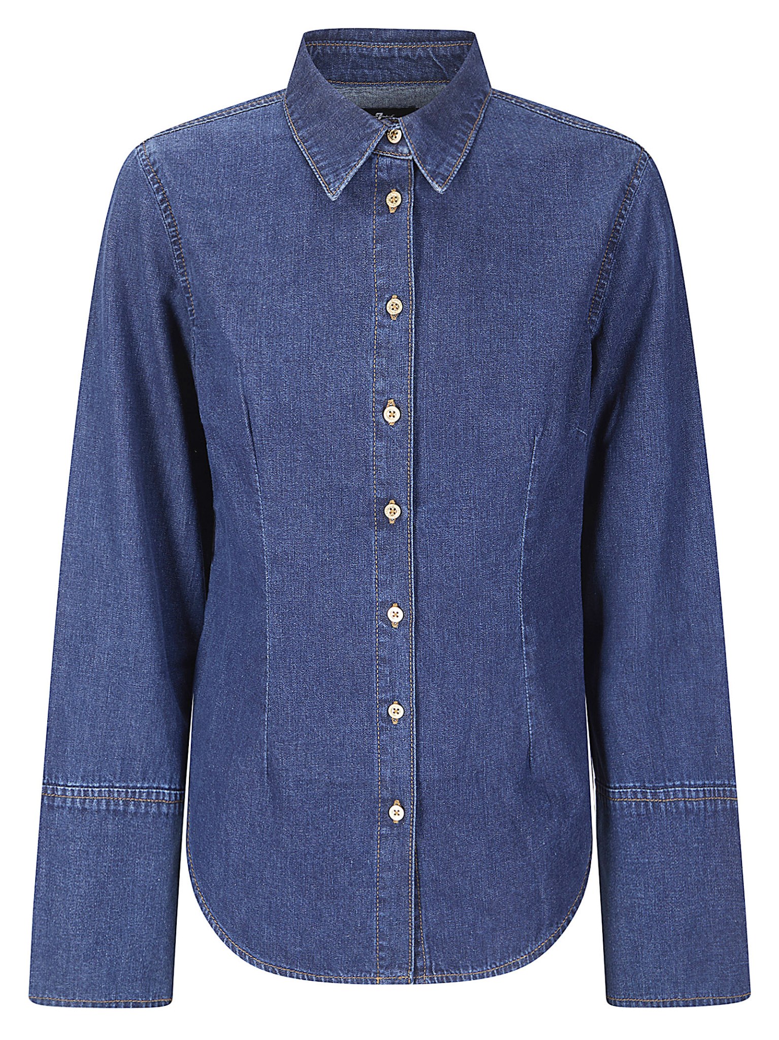 [7 FOR ALL MANKIND] Shirts Long Sleeve SS26 7U5D0D16 1ZI