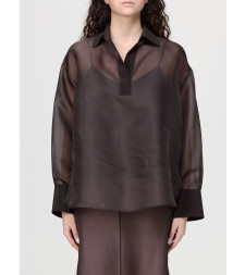 [AGNONA] Shirts Long Sleeve SS26 TD1104 U4117 M74