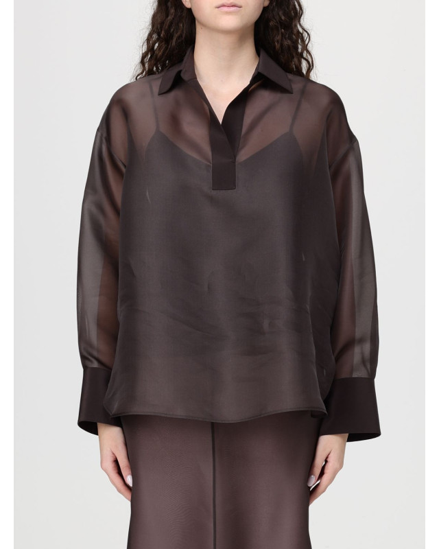 [AGNONA] Shirts Long Sleeve SS26 TD1104 U4117 M74