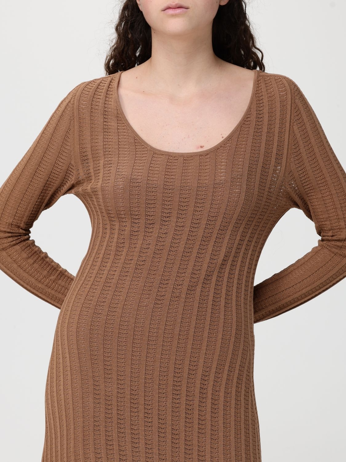 [Fabiana Filippi] Long sleeve dress SS26 ABD266F164D290 1268