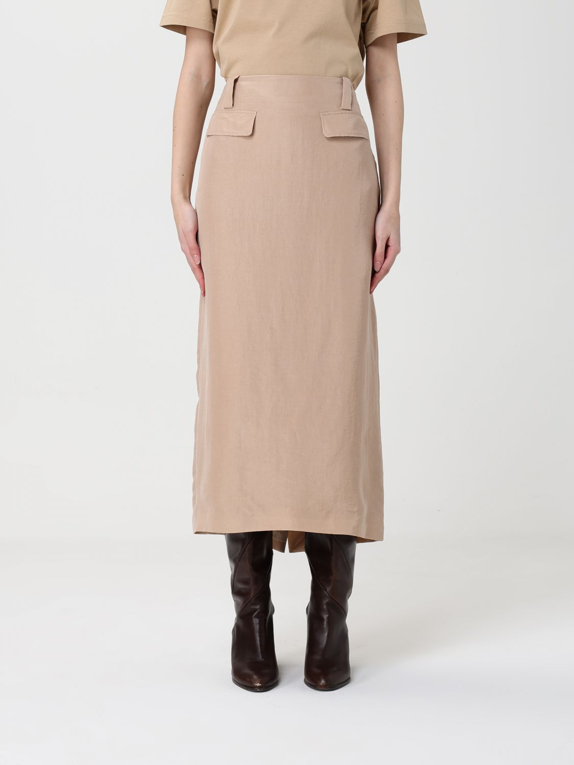 [Fabiana Filippi] Long skirt SS26 GND266F399D954 0157