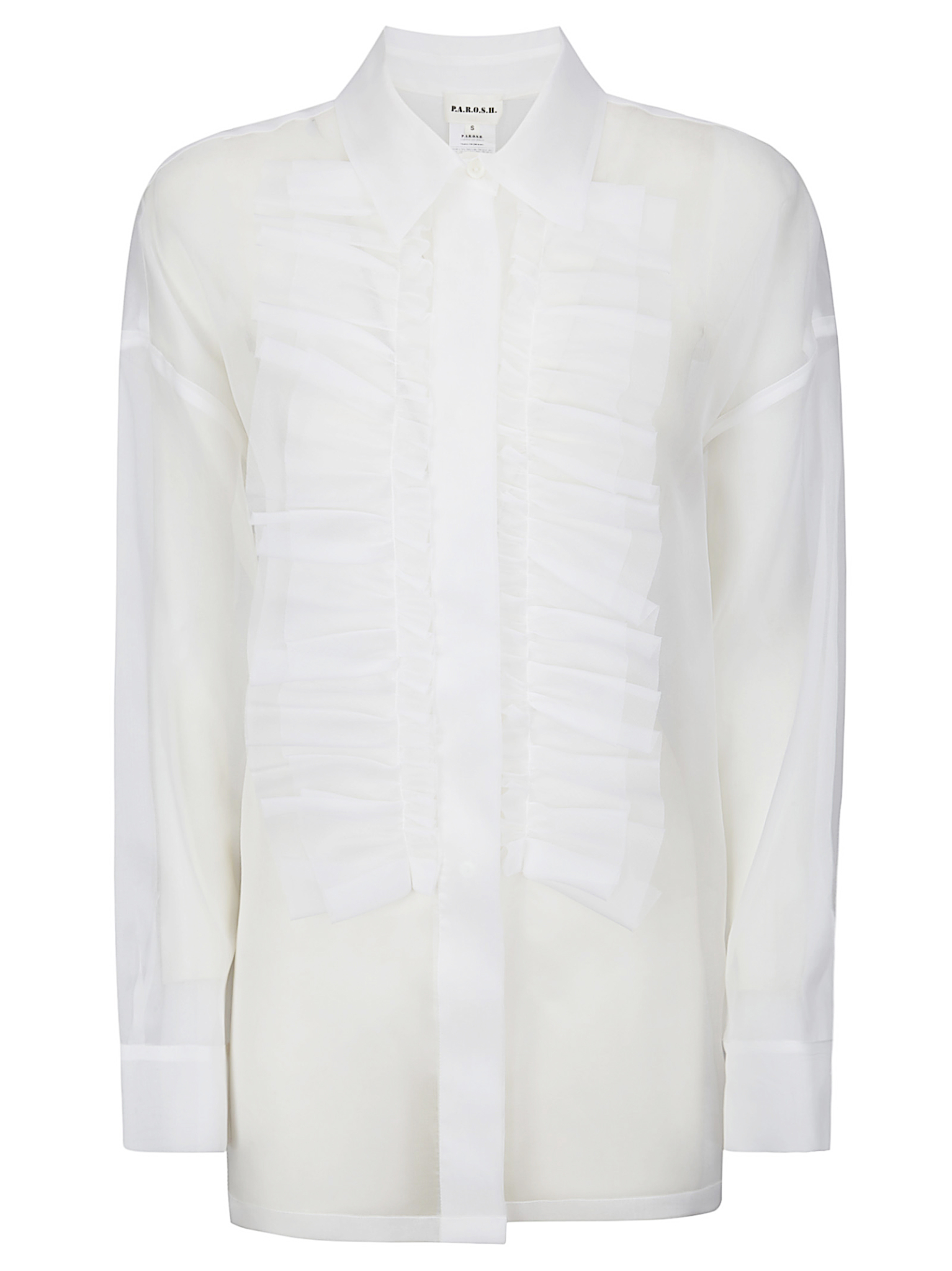 [PAROSH] Shirts Long Sleeve SS26 D381288SHAKE 001