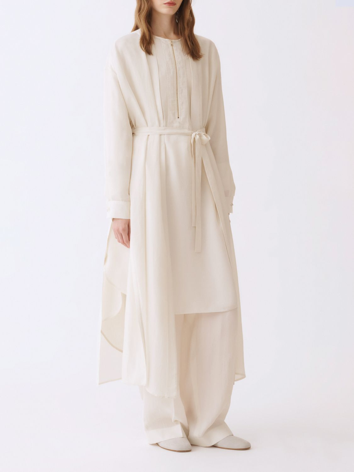 [Fabiana Filippi] Long sleeve dress SS26 ABD266F183D954 0145