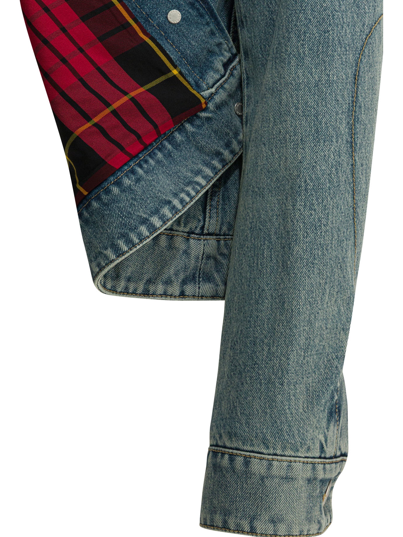 [McQueen] Denim Jacket SS26 852182QMAD04383