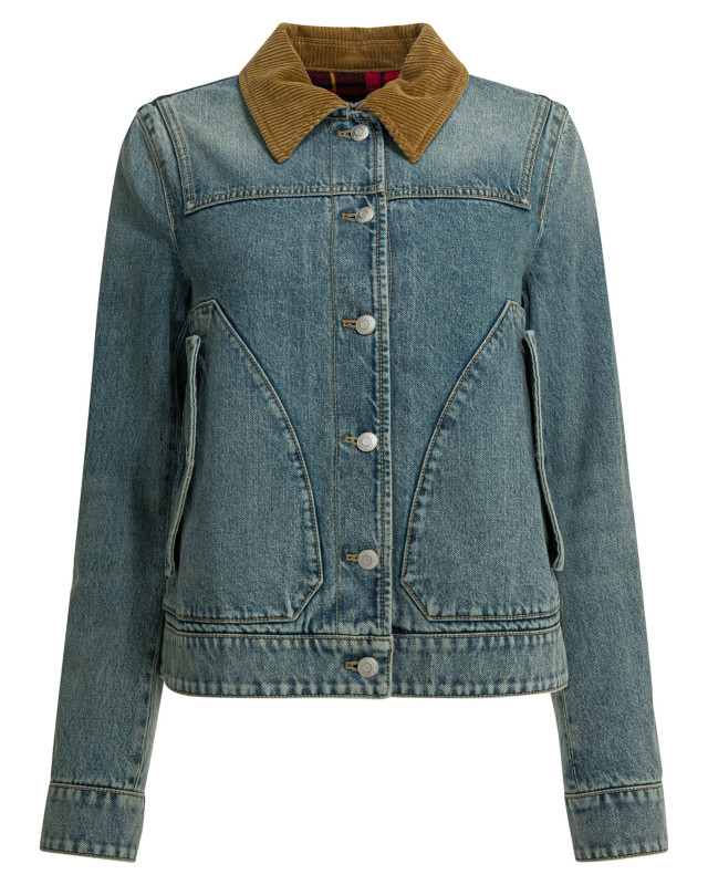 [McQueen] Denim Jacket SS26 852182QMAD04383