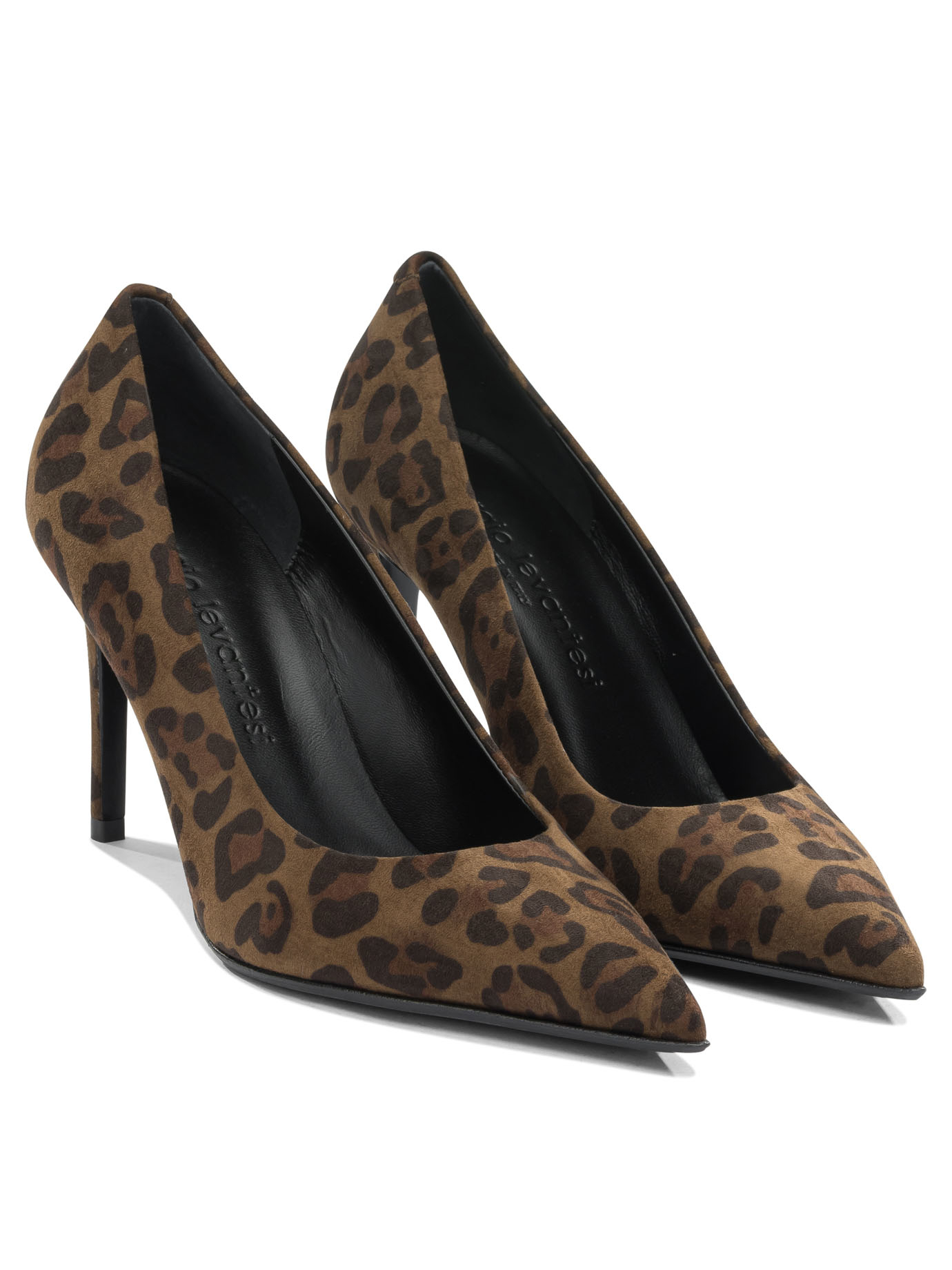 [Sergio Levantesi] Pumps SS26 DUSY6VELVET LEO BROWN