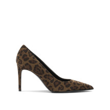 [Sergio Levantesi] Pumps SS26 DUSY6VELVET LEO BROWN