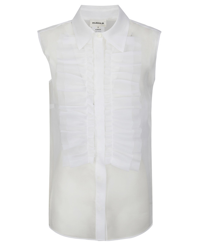 [PAROSH] Shirts Sleeveless SS26 D381289SHAKE 001