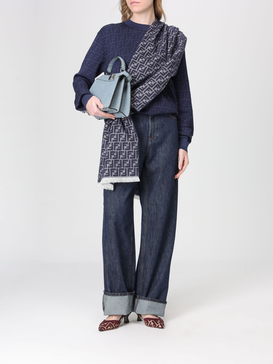 [Fendi] Knitwear SS26 FZXE39AYM1 F1UKI