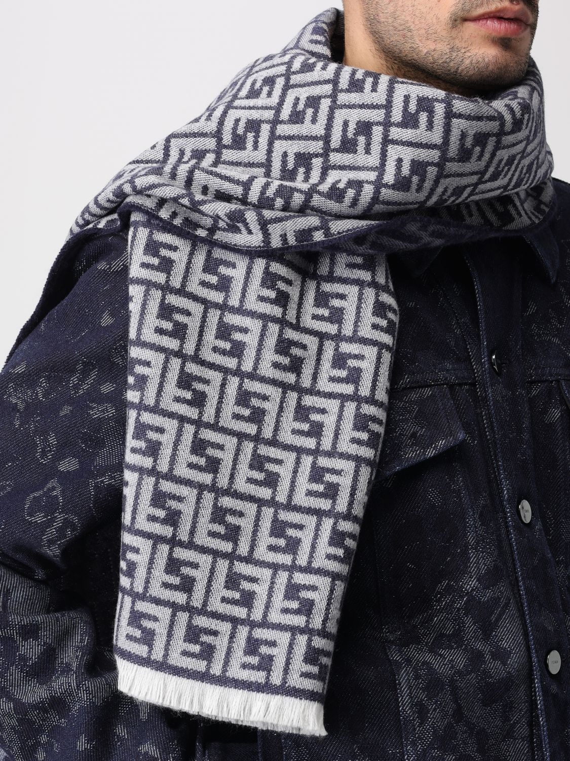 [Fendi] Scarf SS26 FXS373ATQB F03NU