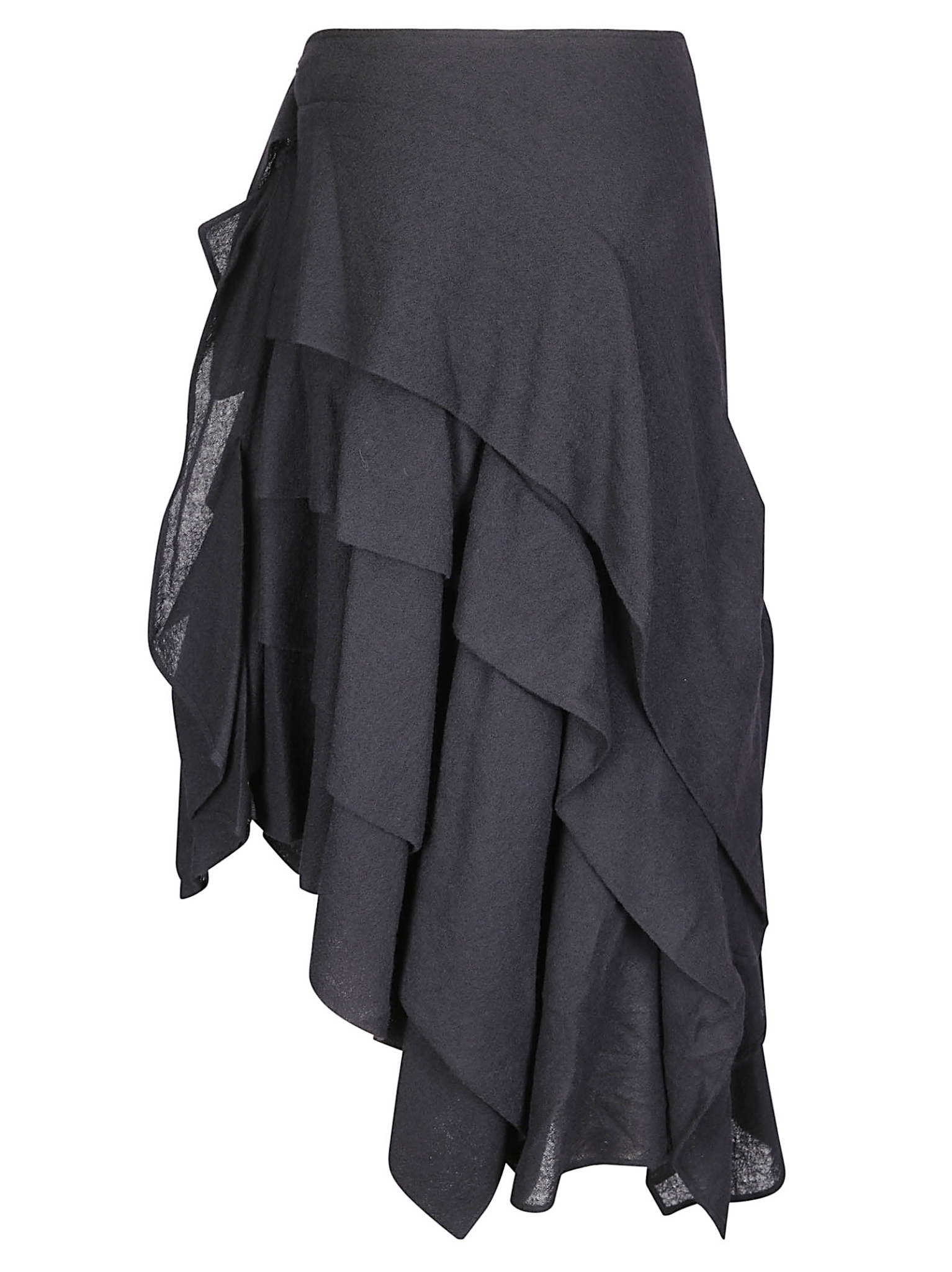 [YOHJI YAMAMOTO] Long skirt FW25 FLS07121 1