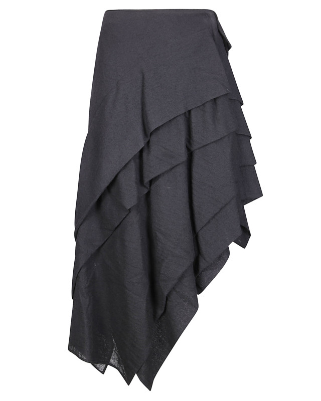 [YOHJI YAMAMOTO] Long skirt FW25 FLS07121 1