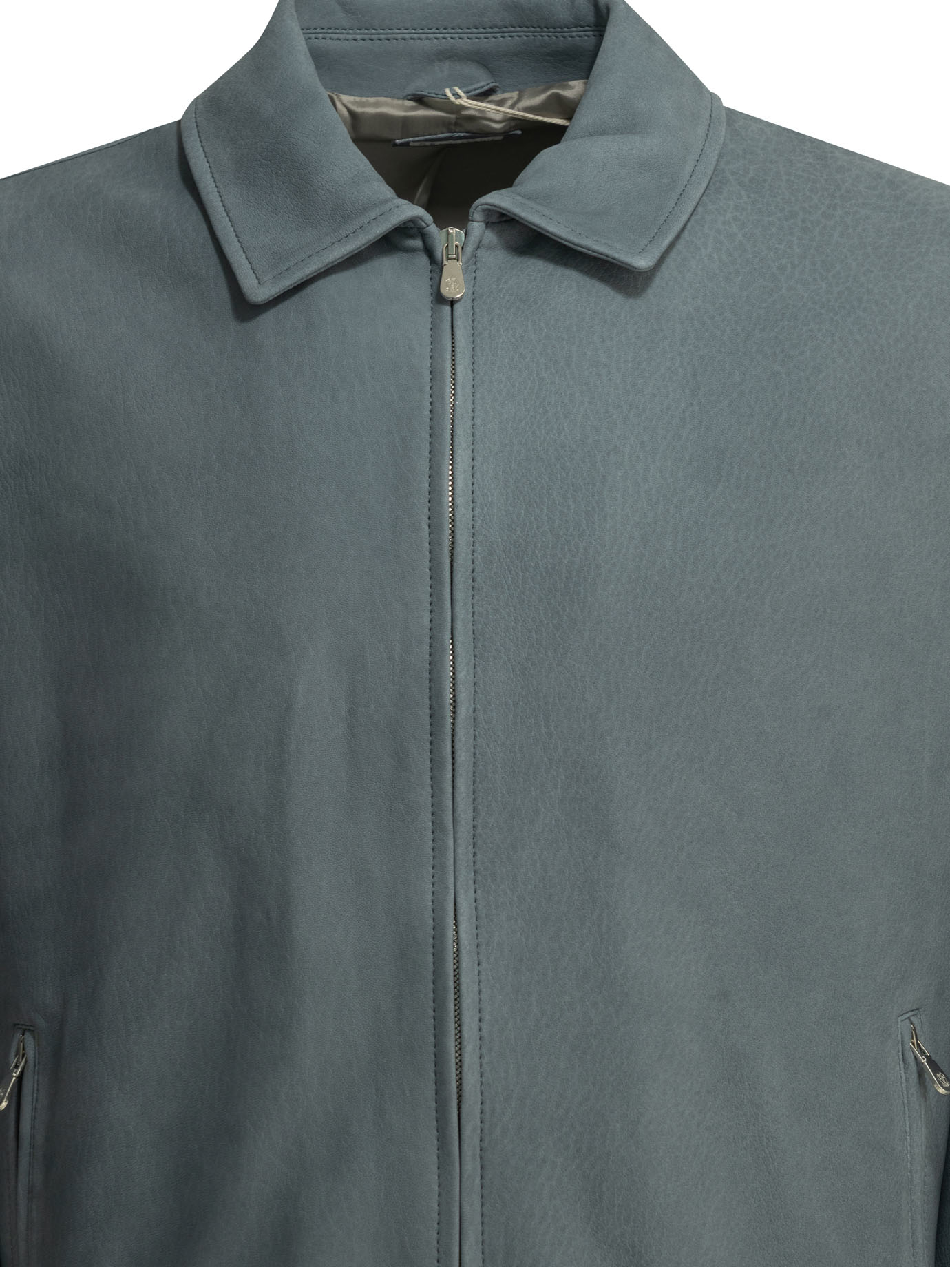 [Brunello Cucinelli] Leather Jacket SS26 MPMOP2071CLF40_X