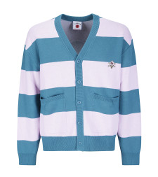 [ICECREAM] Cardigan FW26 ICKN26225 PNKGRNSTR