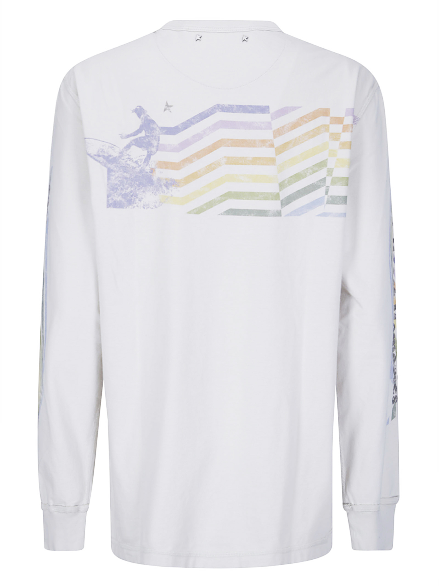 [GOLDEN GOOSE DELUXE BRAND] T-shirts Long Sleeve FW26 GUP02765P002628 12539