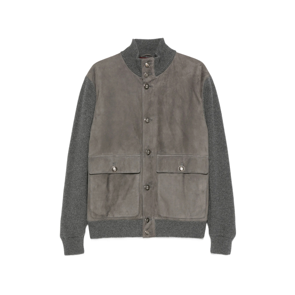 [Brunello Cucinelli] Leather Jacket FW26 MPCLF1955  CWP86