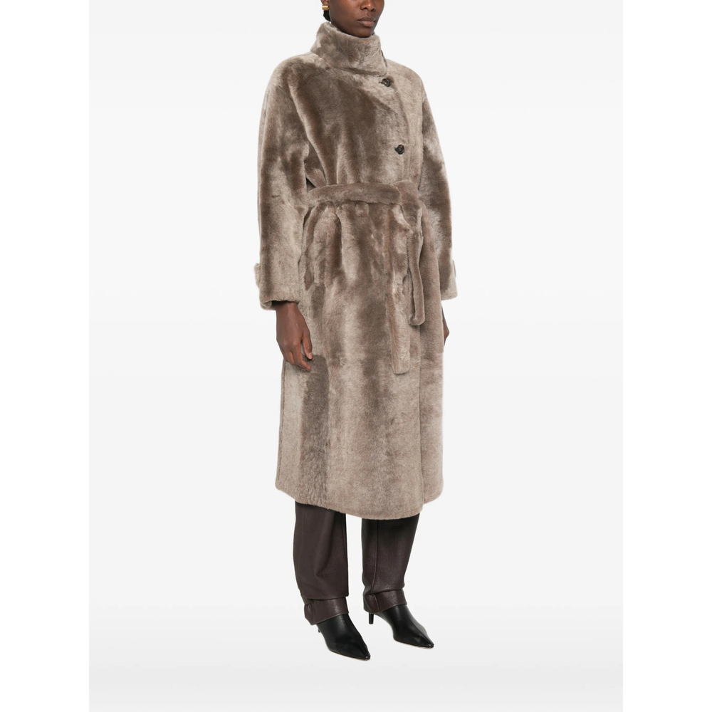 [Brunello Cucinelli] Leather Jacket FW26 MPMRA9794  C9807
