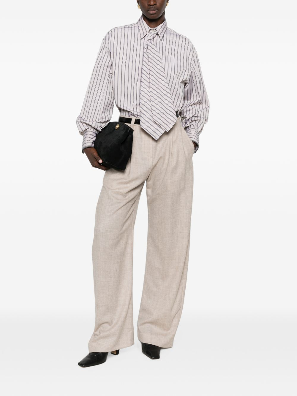 [Brunello Cucinelli] Shirts Long Sleeve FW26 MP704M3A06C017