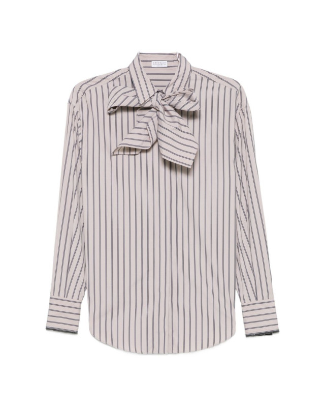 [Brunello Cucinelli] Shirts Long Sleeve FW26 MP704M3A06C017