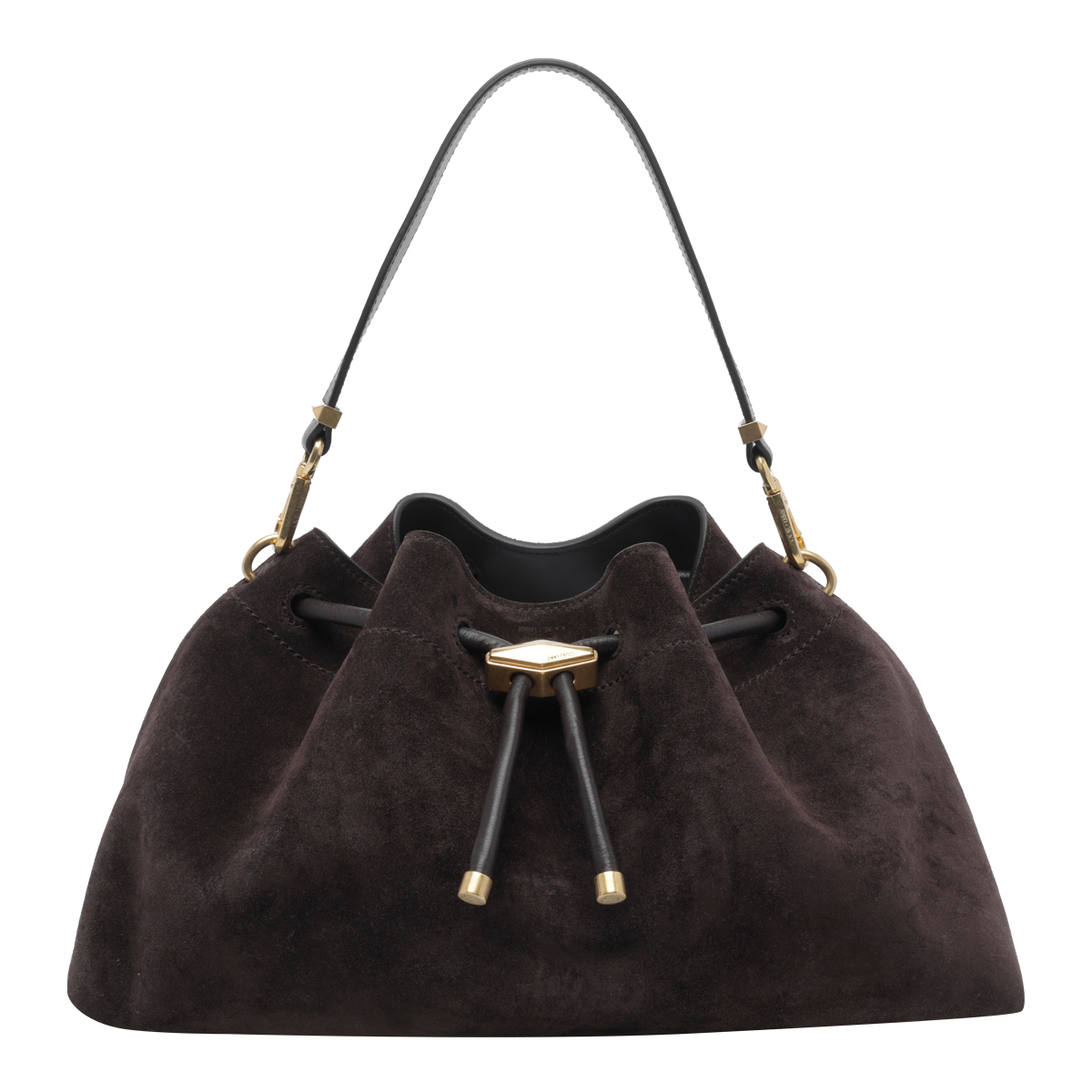 [Jimmy Choo] Shoulder bag FW26 BON BON BCKT E/WSUECOFFEE/GOLD