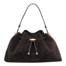 [Jimmy Choo] Shoulder bag FW26 BON BON BCKT E/WSUECOFFEE/GOLD