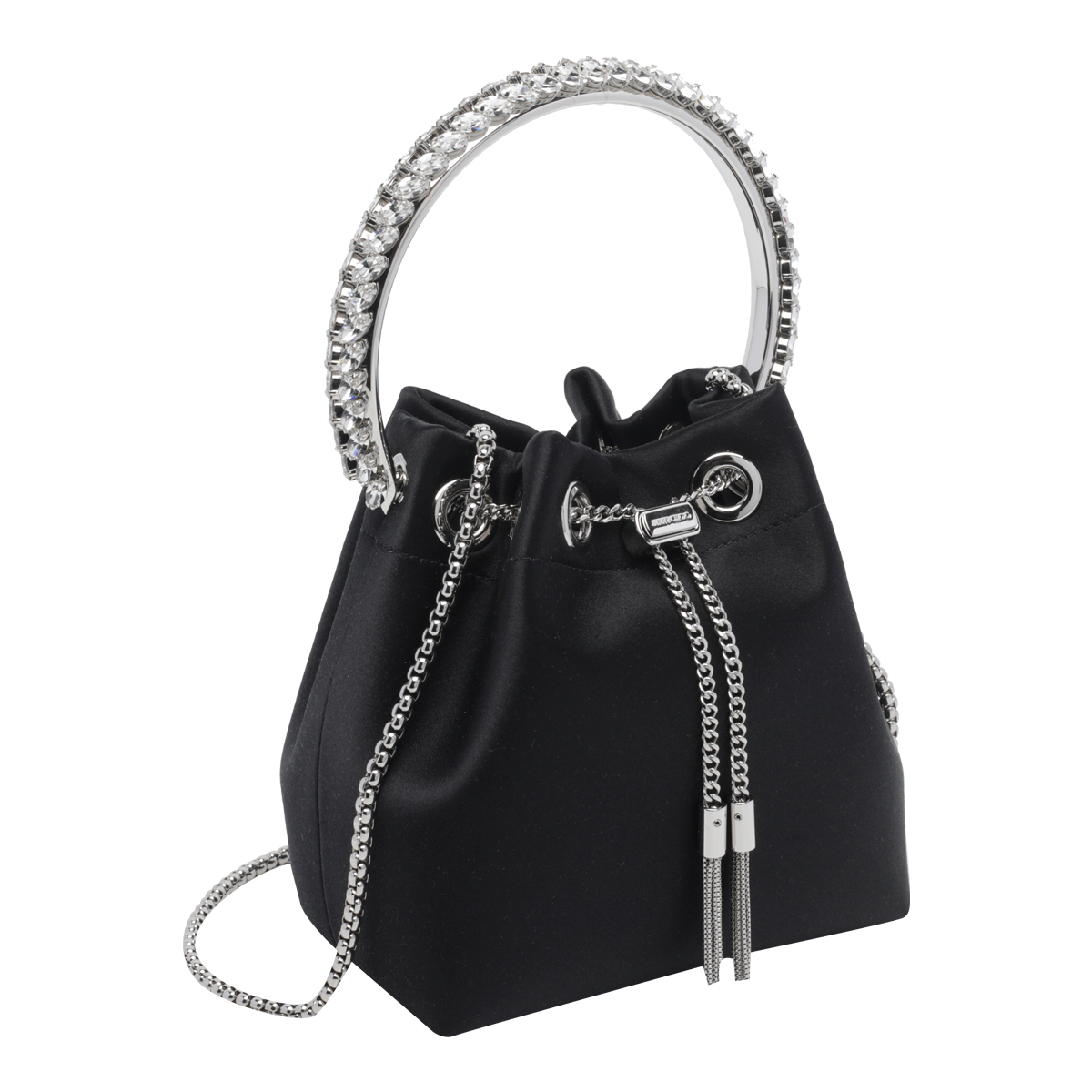 [Jimmy Choo] Tote bag FW26 BON BONVKMBLACK/CRYSTAL