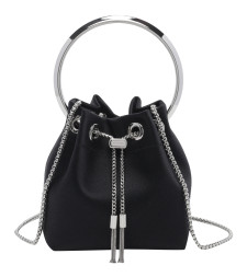 [Jimmy Choo] Tote bag FW26 BON BONFUQBLACK/SILVER