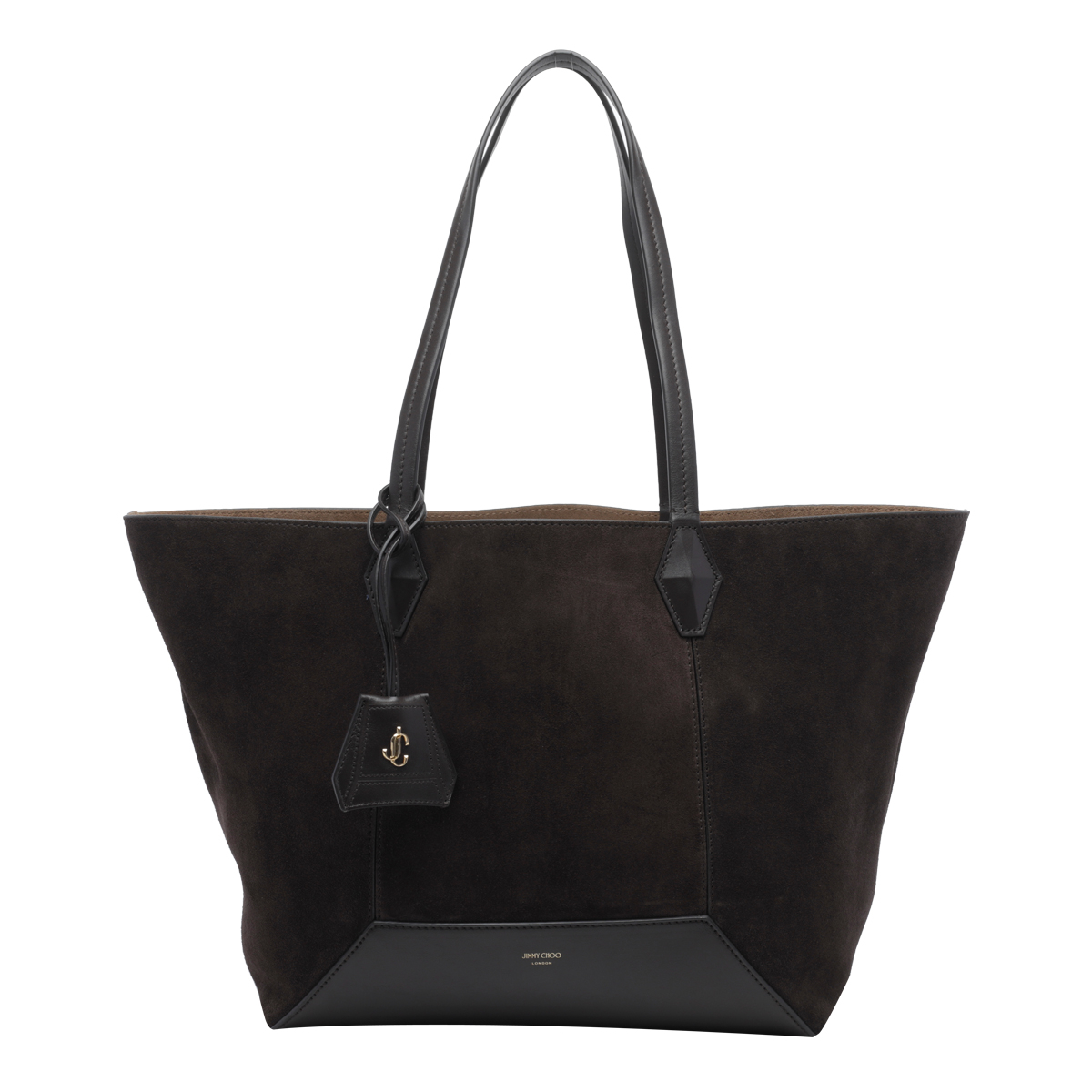 [Jimmy Choo] Tote bag FW26 DIAMOND TOTE/MSUECOFFEE/GOLD