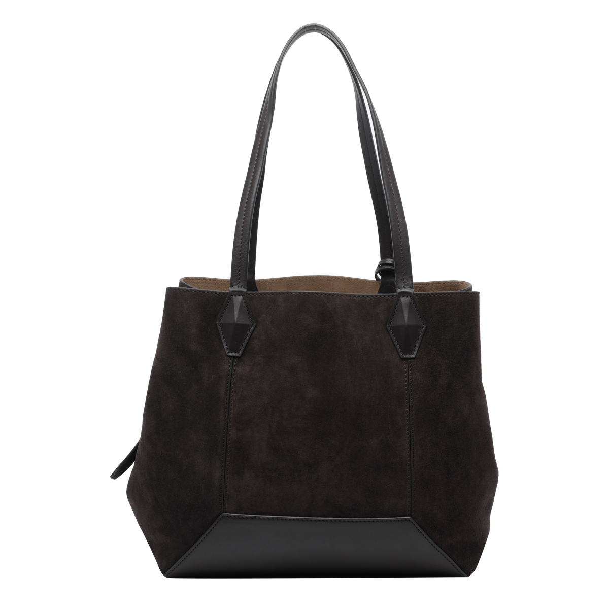 [Jimmy Choo] Tote bag FW26 DIAMOND TOTE/MSUECOFFEE/GOLD
