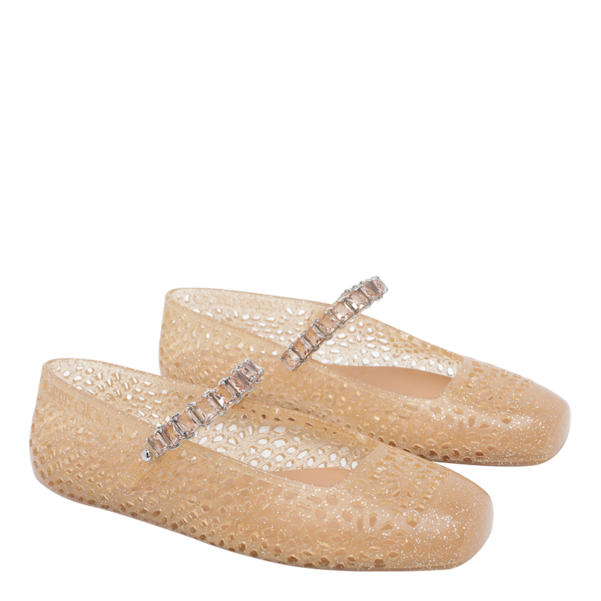 [Jimmy Choo] Flat shoes FW26 THE JELLYNTXLIGHT TOFFEE