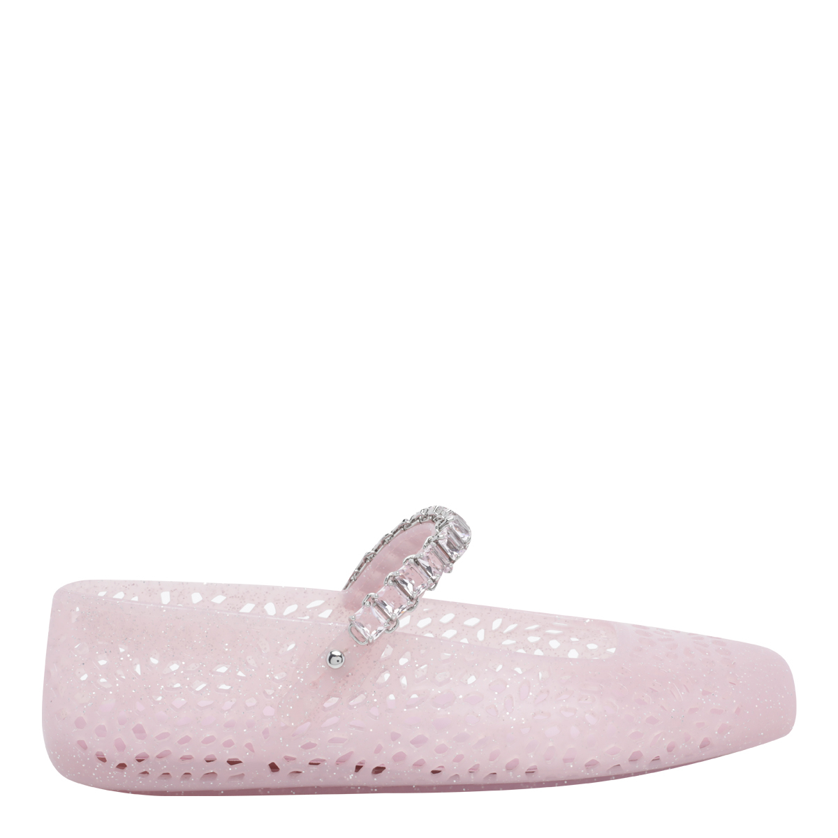 [Jimmy Choo] Flat shoes FW26 THE JELLYNTXCOTTON CANDY
