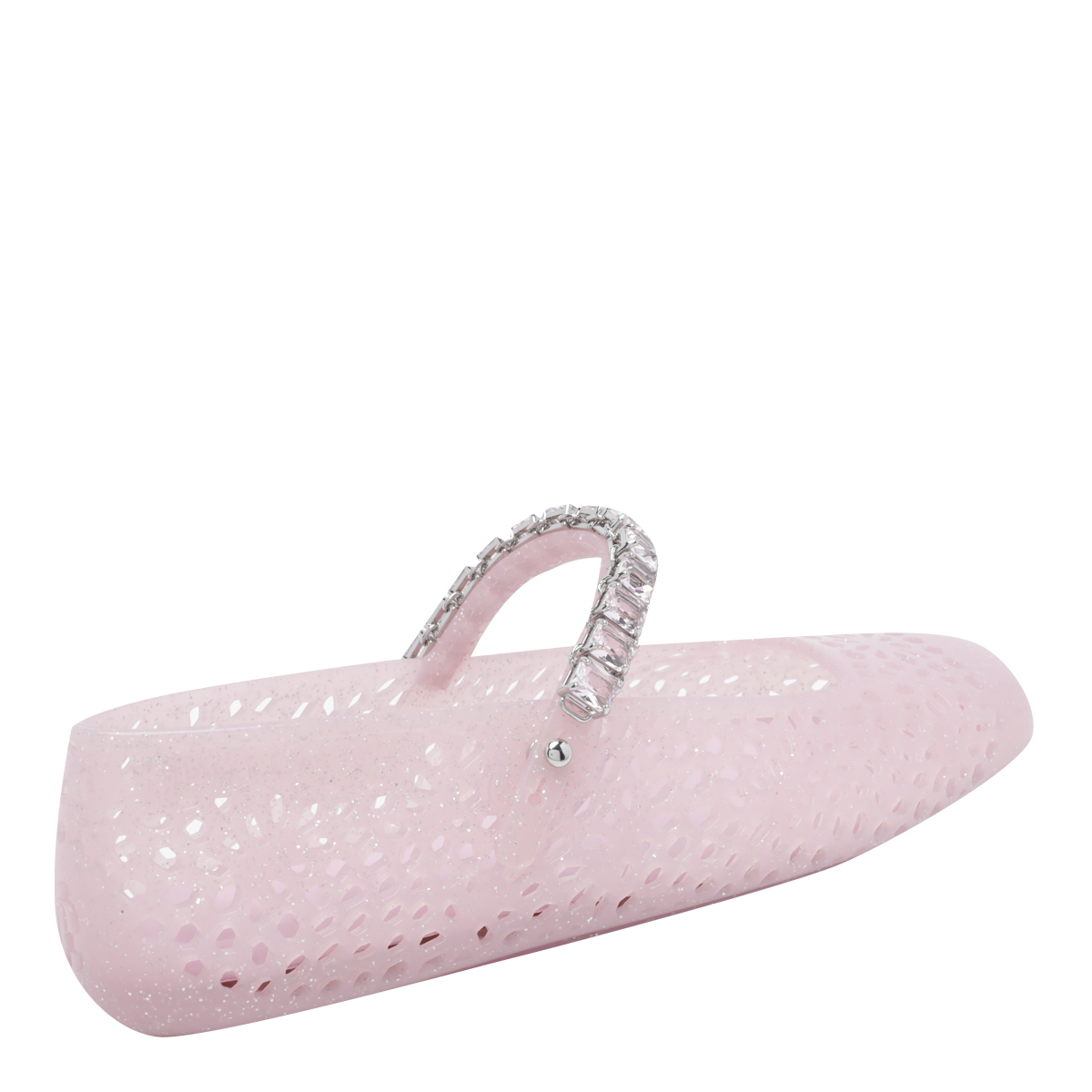 [Jimmy Choo] Flat shoes FW26 THE JELLYNTXCOTTON CANDY