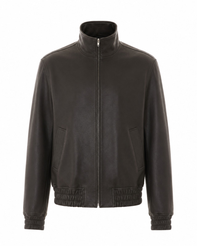 [Valentino Garavani] Leather Jacket FW26 NA03GBL00NO