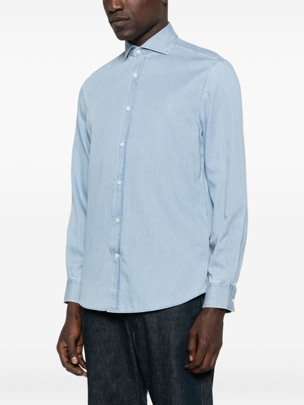 [Brunello Cucinelli] Shirts Long Sleeve FW26 MR6830627C008